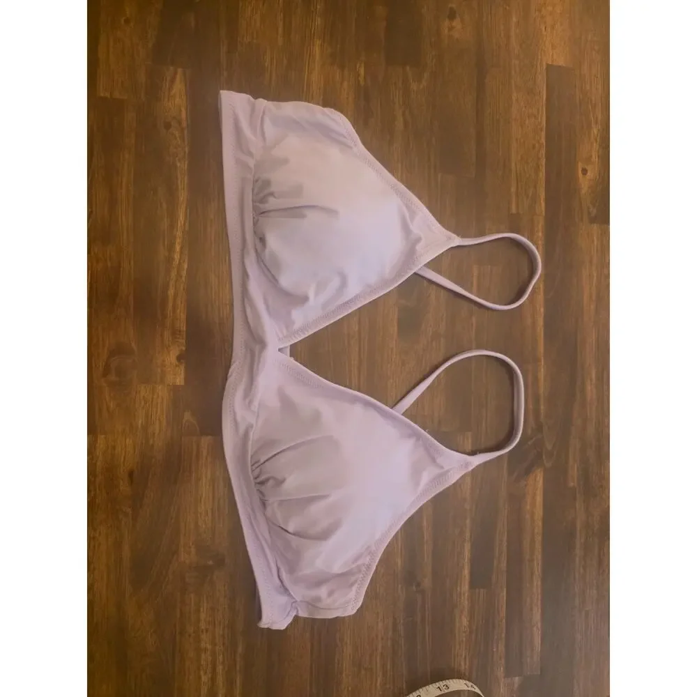 Amazon Essentials Bikini Top Lavender Purple Size XXL Plus Size Classic NWT - Picture 1 of 5